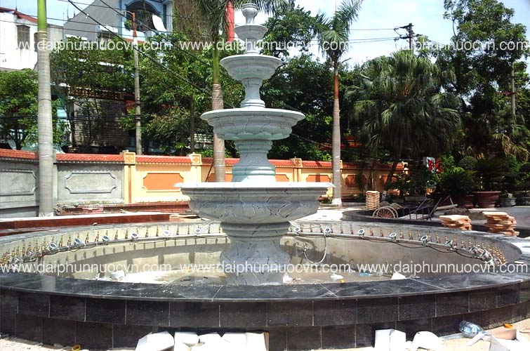 Đài phun nước công an tỉnh Bắc Giang