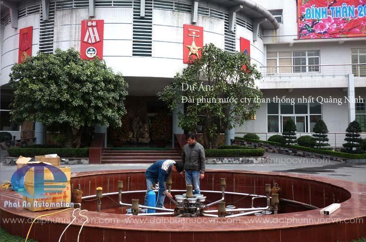 Đài phun nước công ty than thống nhất Quảng Ninh